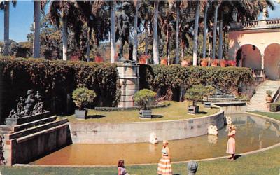 The Italian Garden Court Sarasota, Florida Postcard