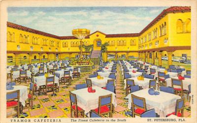 Tramor Cafeteria St Petersburg, Florida Postcard