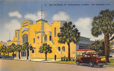 The Coliseum St Petersburg, Florida Postcard