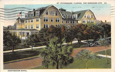 Huntington Hotel St Petersburg, Florida Postcard