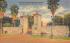 Old City Gates, The Oldest City in The United States St Augustine, Florida Postcard