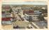Bird's Eye View, Looking West on Central Avenue St Petersburg, Florida Postcard