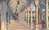 Archway Along Inner Court of Ringling Art Museum Sarasota, Florida Postcard