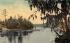 A Ferry on the Suwannee River Florida Postcard