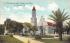 The Roman Catholic Cathedral and Plaza St Augustine, Florida Postcard