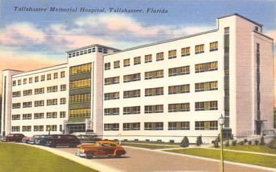Tallahassee Memorial Hospital Florida Postcard