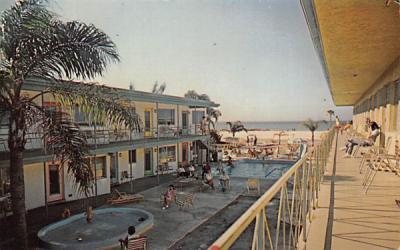 Tahitian-Imperial Motels Treasure Island, Florida Postcard