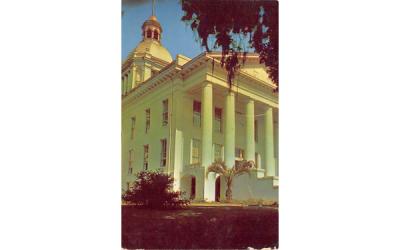 Entrance to the Capitol Building Tallahassee, Florida Postcard