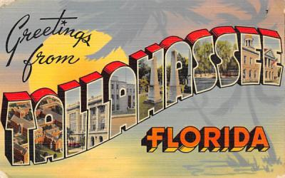 Greetings from Tallahassee, FL, USA Florida Postcard