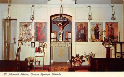 St. Michael's Shrine Tarpon Springs, Florida Postcard