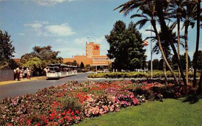 Entrance to Busch Gardens Tampa, Florida Postcard