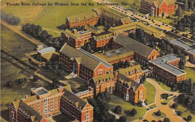 Florida State College for Women from the Air Postcard