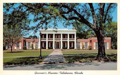 Governor's Mansion Tallahassee, Florida Postcard