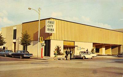 First City Bank of Tampa Florida Postcard