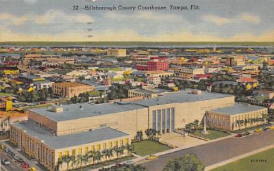 Hillsborough County Courthouse Tampa, Florida Postcard