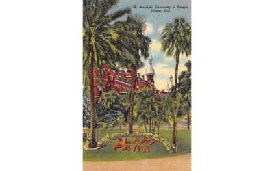 Beautiful University of Tampa, FL, USA Florida Postcard