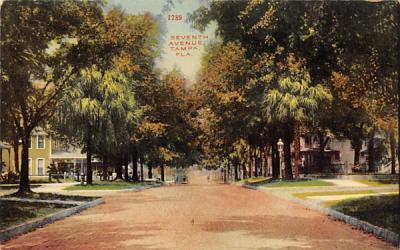 Seventh Avenue Tampa, Florida Postcard