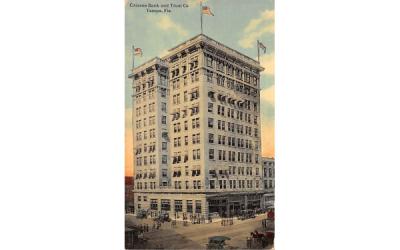 Citizens Bank and Trust Co. Tampa, Florida Postcard