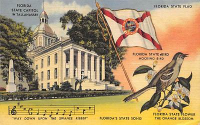 Florida State Capitol Postcard