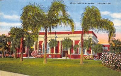 Union Station Tampa, Florida Postcard