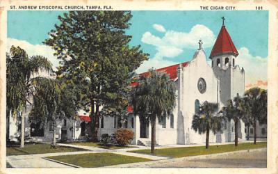 St. Andrews Episcopal Church Tampa, Florida Postcard