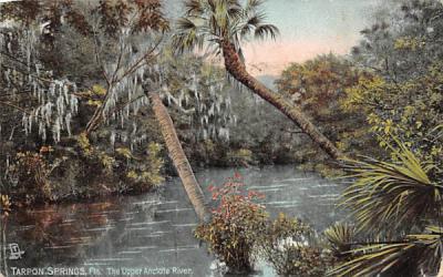 The Uppen Anclote River Tarpon Springs, Florida Postcard