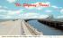 Skyway Twin Bridges Across Tampa Bay Florida Postcard
