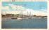 Scene Showing Sponge Fleet in Harbor Tarpon Springs, Florida Postcard