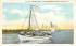 A Sponge Boat at Anchor Tarpon Springs, Florida Postcard