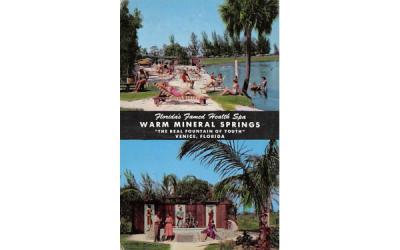 Florida's Fames Health Spa, Warm Mineral Springs Postcard