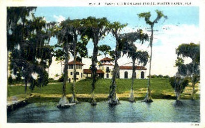 Lake Eloise - Winter Haven, Florida FL Postcard