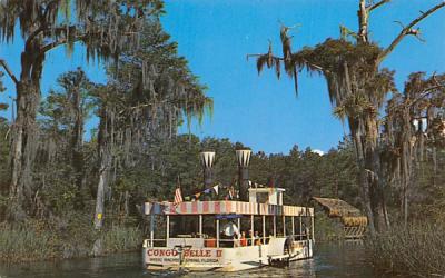 The Congo Bell Weeki Wachee Springs, Florida Postcard