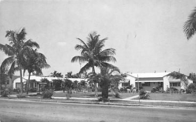 Pennsylvania Motor Court West Palm Beach, Florida Postcard