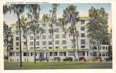 The Haven Hotel Winter Haven, Florida Postcard