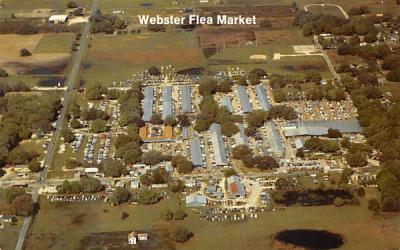 Webster Flea Market Florida Postcard