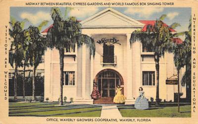 Cypress Gardens, World Famous Bok Singing Tower Waverly, Florida Postcard