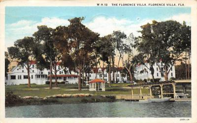 The Florence Villa Winter Haven, Florida Postcard