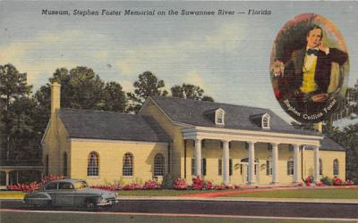 Stephen Foster Memorial on the Suwannee River White Springs, Florida Postcard