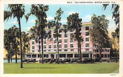 The Haven Hotel Winter Haven, Florida Postcard