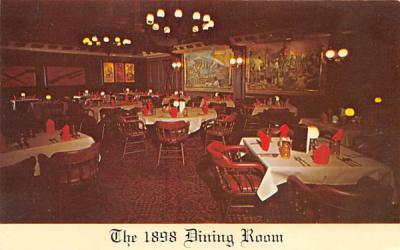 The 1898 Dining Room, Landmark Motor Lodge Winter Haven, Florida Postcard