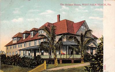 The Holland House West Palm Beach, Florida Postcard