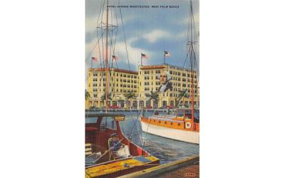 Hotel George Washington  West Palm Beach, Florida Postcard