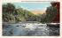 View of Suwannee River from Bathing Pavilion  White Springs, Florida Postcard