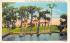 Club House, Florida Cypress Gardens Postcard