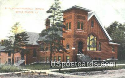 BP Congregational Church - Belle Plaine, Iowa IA Postcard