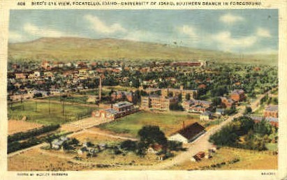 University of Idaho - Pocatello Postcard