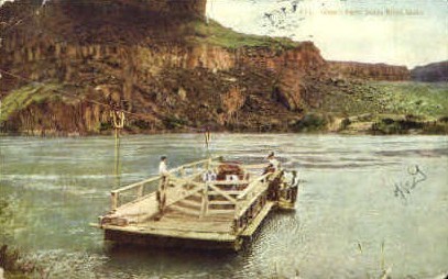 Glenn's Ferry - Snake River, Idaho ID Postcard