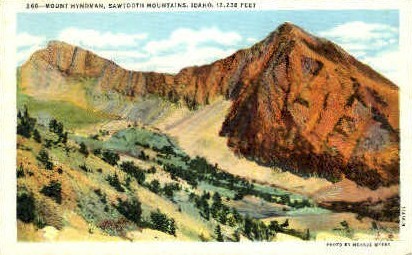 Mt. Hyndman - Sawtooth Mountains, Idaho ID Postcard
