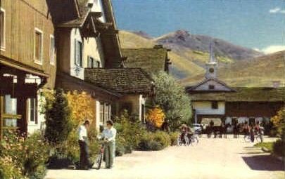 The Challenger Inn - Sun Valley, Idaho ID Postcard
