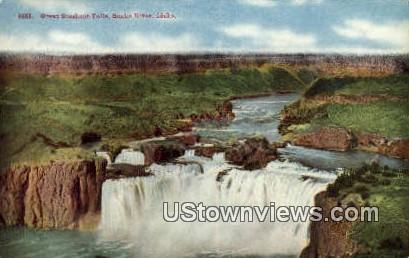 Great Shoshone Falls - Snake River, Idaho ID Postcard